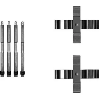 Přislušenství brzdového systému Sada příslušenství, obložení kotoučové brzdy TEXTAR 82543400