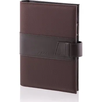 Diář ADK Manager A5 hnědý denní AM5DENH2