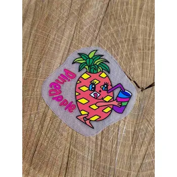 Textilní nažehlovací páska Nažehlovací obrázky ananas