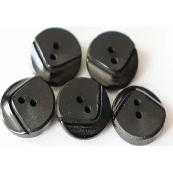 Knoflík knoflik černý 120/24 - Černá, 15mm
