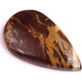 Korálek Kabošon Native Blue Opal č.496 (45x27mm)