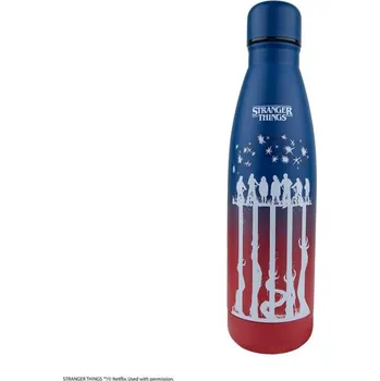 Svačinový box Stranger Things Nerezová láhev 500 ml - Upside Down