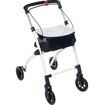 Chodítko pro seniory Rollator 2 - domácí chodítko s úložným prostorem, 74 × 52 × 83,5 - 95 cm (A0300301) RIDDER