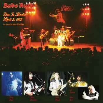 Zahraniční hudba LP Babe Ruth: Live In Montreal - April 9, 1975 CLR 2024 Coloured Red Marble Vinyl
