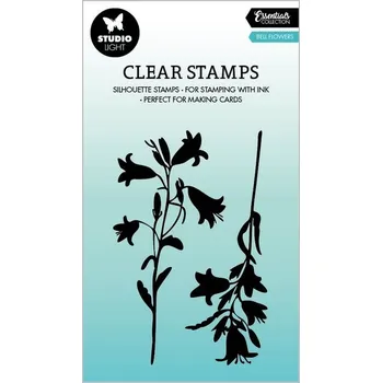 Dětské razítko Gelová razítka Studio Light, 2 ks, siluety - Zvonky