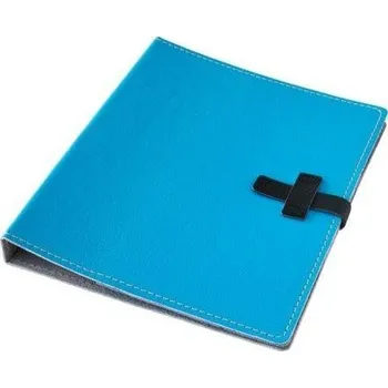 Kožený šanon Barva kůže: Modrá (K68)