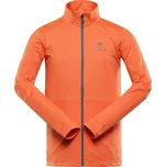 Alpine Pro Goll Pánská funkční mikina MSWC384 tmavě oranžová XXXL