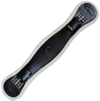 Vybavení pro koně Kentaur GRAND PRIX s umělým beránkem a koženým podlepem více barev tmavě hnědá, 70cm, hnědý