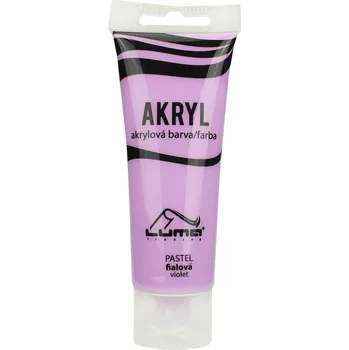 Speciální výtvarná barva Barvy akrylové 75ml,&nbsp; PASTEL fialová