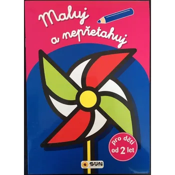 omalovánky Maluj a nepřetahuj - červené od 2 let