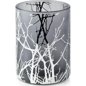 Svícen Svícen Odette II šedý se zdobením