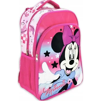 Školní batoh Školní batoh Minnie Mouse Difuzed s více přihrádkami růžový 18 l