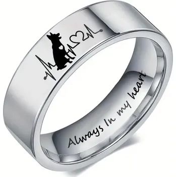 Prsten Prstýnek s německým ovčákem