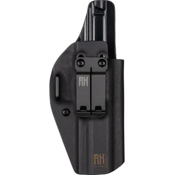 Příslušenství pro sportovní střelbu RH Holsters SHARKY - Heckler & Koch P30L - vnitřní kydexové pouzdro - plný sweatguard - černá Pouzdro je pro: Pravák