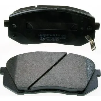 Brzdová destička Sada brzdových destiček, kotoučová brzda DENCKERMANN B111287