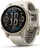 Garmin fēnix 8 43 mm, AMOLED Sapphire Soft Gold Fog Gray Silicone Band