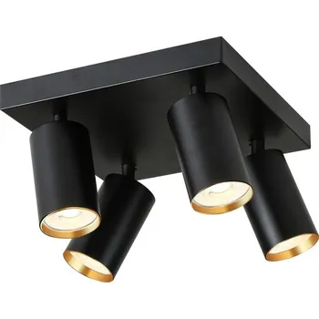 Nástěnné svítidlo Immax PUNTO-4S stropní nástěnné bodové svítidlo čtverec 4 hlavy, GU10