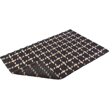 Koupelnová předložka LIVARNO home Koupelnová předložka, 60 x 100 cm (černá/hnědá)