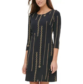 Dámské šaty Tommy Hilfiger dámské elegantní šaty Chain S