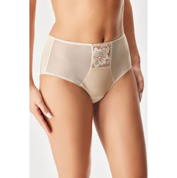 Kalhotky Klasické kalhotky Omena Beige s vysokým pasem