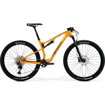 Horské kolo Celoodpružené kolo MERIDA Ninety-Six RC 5000 Orange (Black) - M 2023