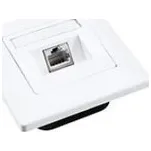 Solarix Zásuvka CAT6 STP 1 x RJ45 pod omítku bílá SX9-1-6-STP-WH 23100098