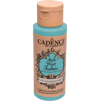 Textilní barva Cadence Style Matt Fabric - světle tyrkysová / 50 ml