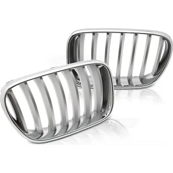 Kapota Přední maska, ledvinky BMW X3 F25, 2010-2014, chrom + titan (GRBMF1)