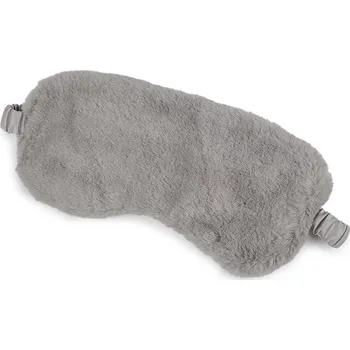 Škraboška na spaní Maska na spaní plyšová11 x 19,5 cm - 8 šedá světlá
