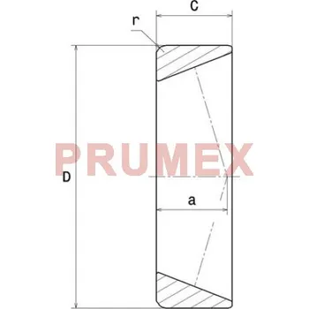 Timken 42587 vnější kroužek kuželíkového ložiska
