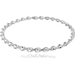 MINET Pevný stříbrný náramek