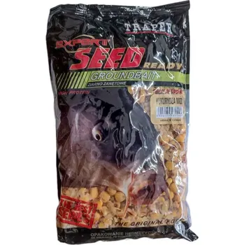 Návnadová surovina Traper kukuřice Med 1 kg