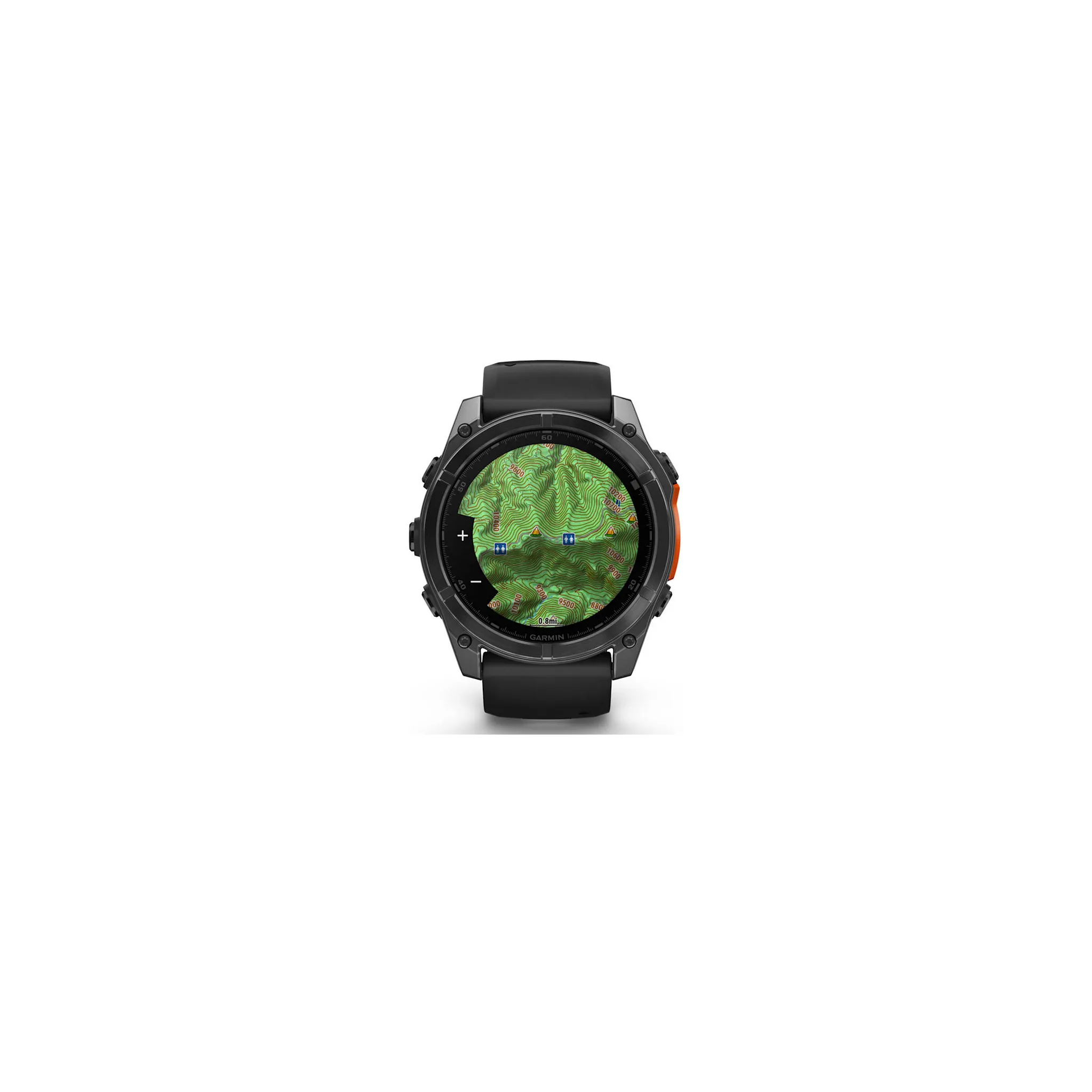 Fotografie 7 - Chytré hodinky Garmin fēnix 8 51 mm Slate Gray Black Silicone Band