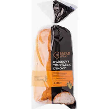Pečivo Breadway Kváskový tousťáček 400 g dýňový