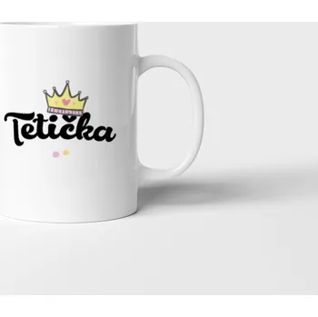 Hrnek Tetička - Červená