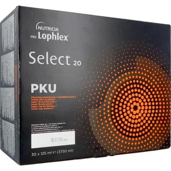 Speciální výživa PKU Lophlex Select přích.brosk.čaje sol.30x125ml