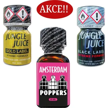 Jungle Juice Poppers Amsterdam 24 ml mix pack 3ks