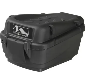 brašna na kolo box na nosič M-WAVE Amsterdam Easy Box S/M - Černá, 270x200x150mm