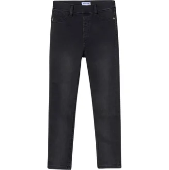 MAYORAL dívčí kalhoty jeans úzké černá vel. 157 cm