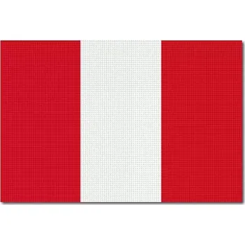Vlajka Pelisport Vlajka Peru tištěná 6 x 4 cm