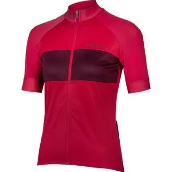 cyklistický dres Dres ENDURA FS260-Pro S/S E6174PB - Berry, dámský Velikost: XL, Varianta: berry