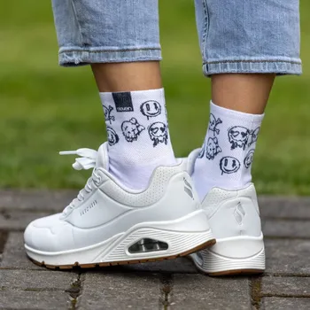 Dámské ponožky Ponožky Eleven Huba Skullies Velikost: XL (45-47)