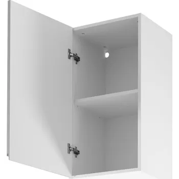 Kuchyňská skříňka Závěsná kuchyňská skříňka ASPEN II G40-P/L - bílá/šedá Otevírání vlevo