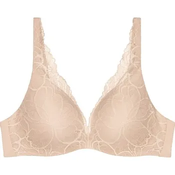 Podprsenka Dámská podprsenka Body Make-Up Illusion Lace WP - Triumph naze béžová (00NZ) 070C