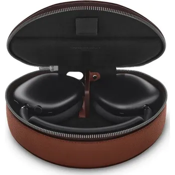 Pouzdro na mobilní telefon Woolnut kožené pouzdro pro AirPods Max hnědé