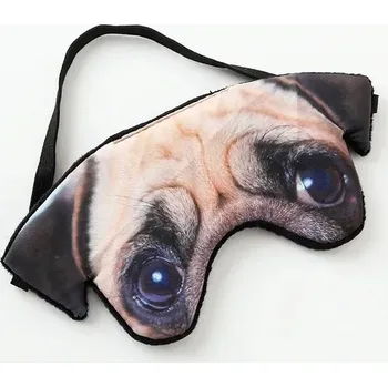 Škraboška na spaní Plyšová škraboška na oči | maska na oči na spaní zvíře - A