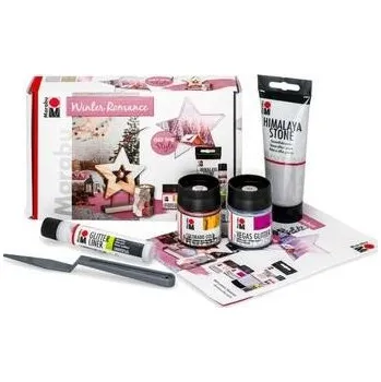 Výtvarná sada Marabu sada Home & Deco - Winter Romance