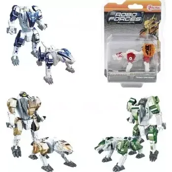 Figurka Teddies Transformer zvíře/robot plast 9cm 4 druhy v blistru