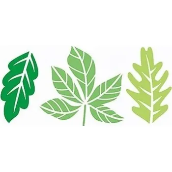 Plast. šablona, LISTY 9, 15x29,9 cm, 1ks