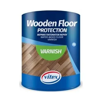 barva a nátěr na dřevo VITEX - vodouředitelný polyuretanový lak na podlahy a dřevo lesklý 2,5L